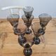 Service de 7 verres à vin