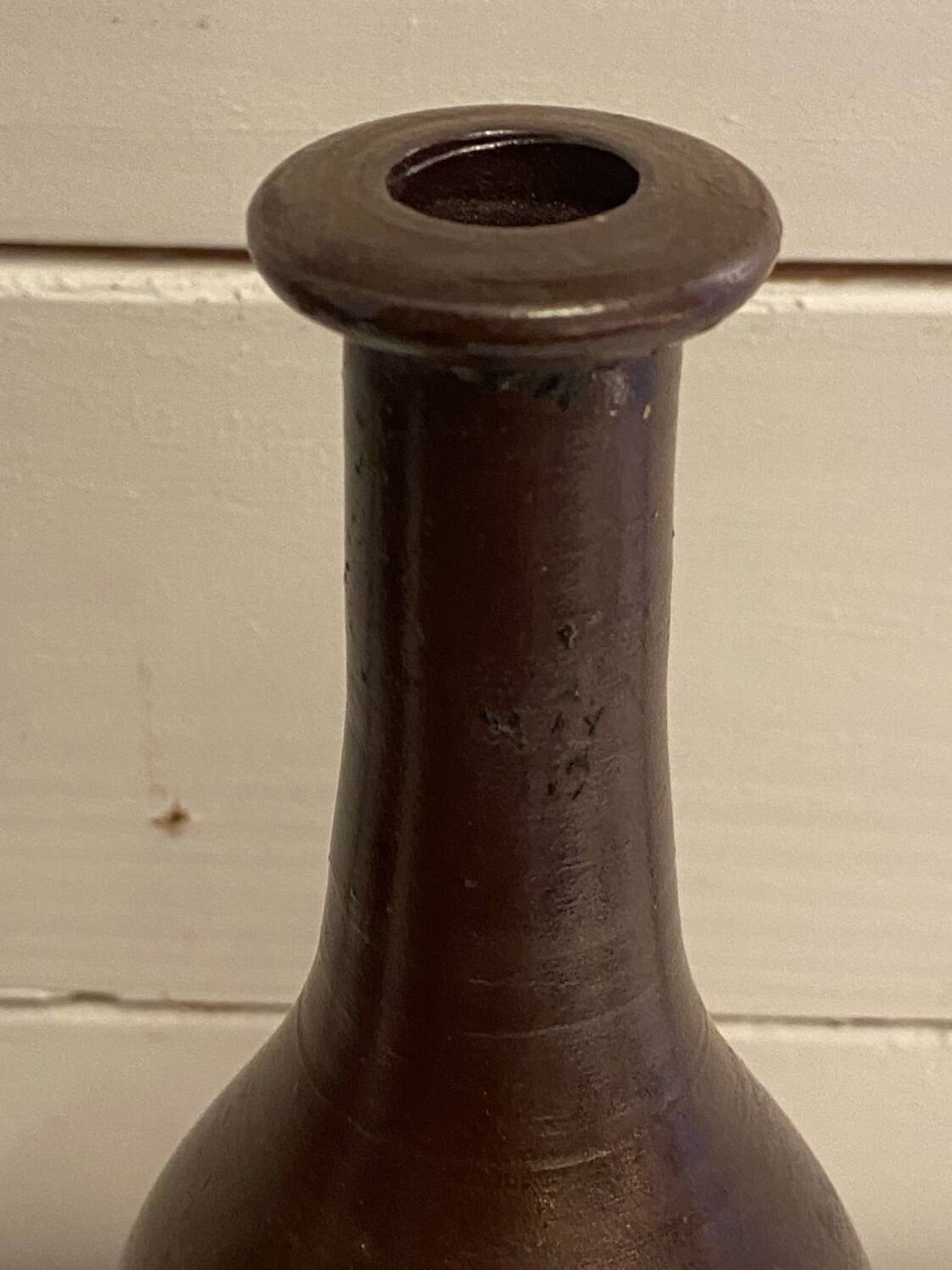 Lot de 3 bouteilles en céramique