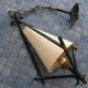 vintage wrought iron chandelier