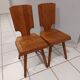 Pair of Chairs model S28 by Pierre Chapo vintage 1970s