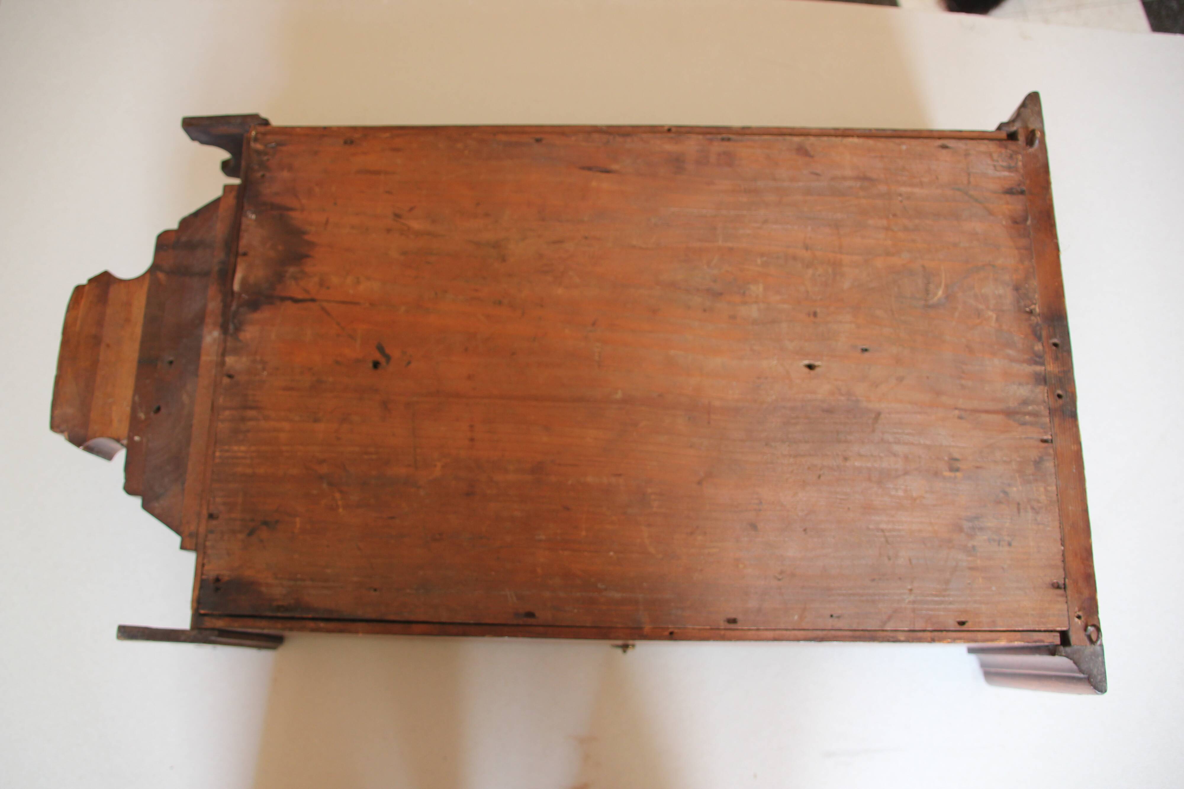 Nineteenth wooden showcase