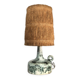 Jacques Blin ceramic lamp