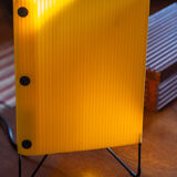 Honeycomb polypropylene tripod lamp Ikea 80s