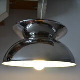 Vintage suspension Concentrica by Harvey Guzzini chrome steel