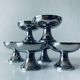 Stainless steel ice cream cups