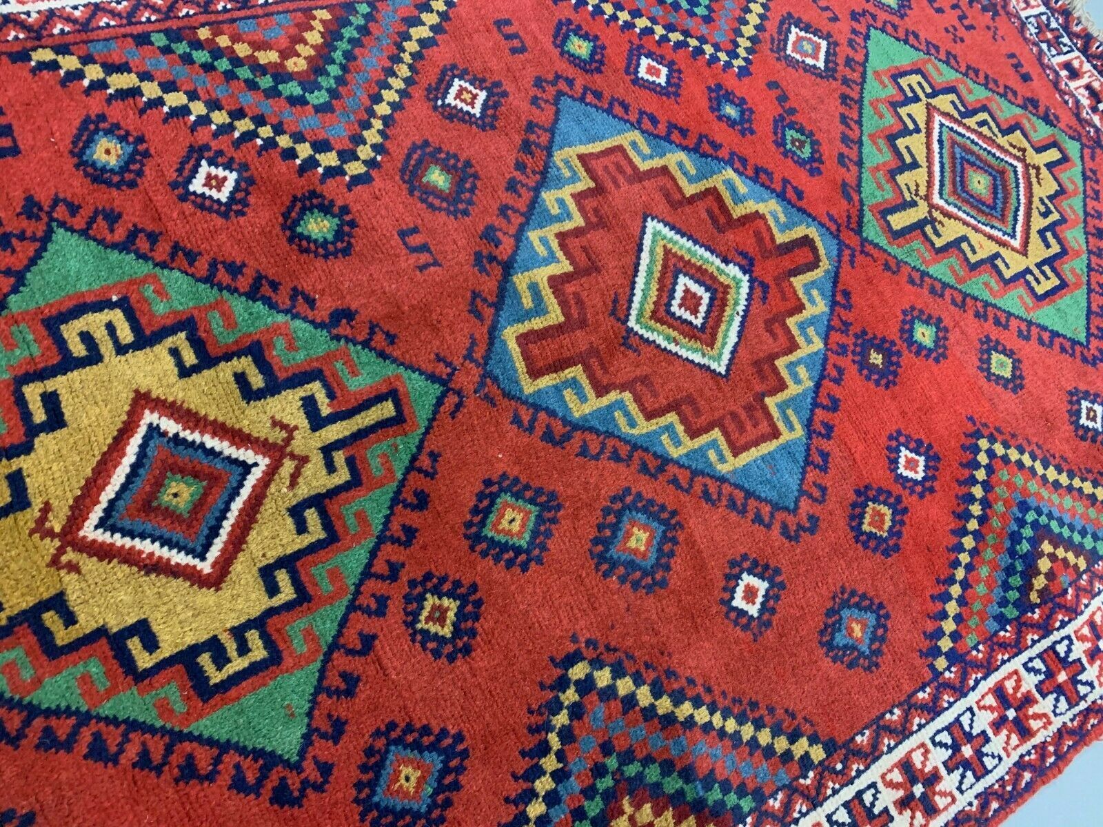 Tribal kazak design rug 188x112 cm