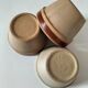 Lot de 3 mini jarres vintage en grès – Gien