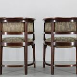 1920s pair of bentwood armchairs, Czechoslovakia