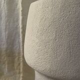 Chamotte stoneware lamp