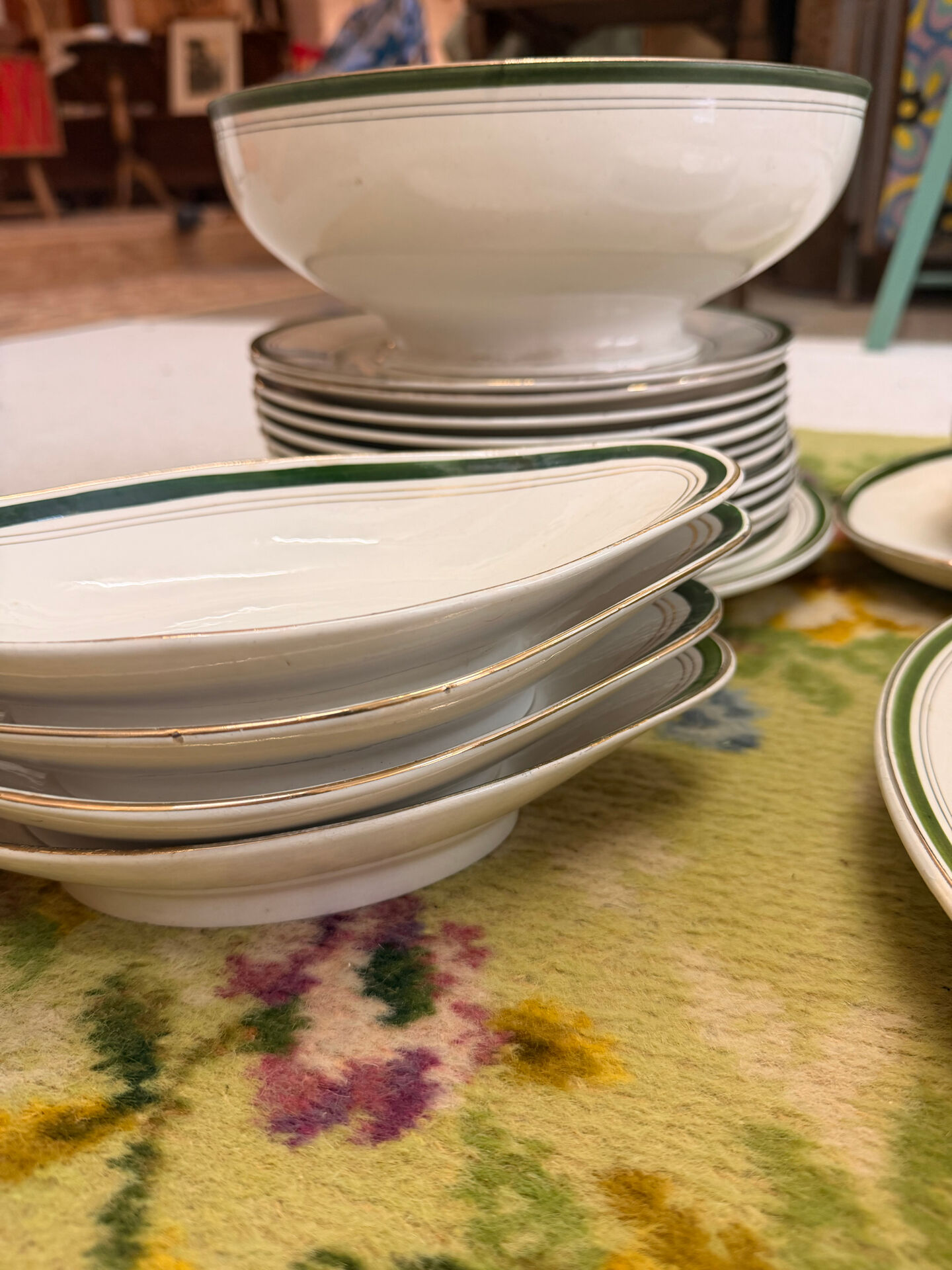 Service de table ancien - Digoin Sarreguemines