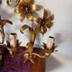 Gold Flower Metal Wall Sconces