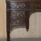 Chinese Chippendale bureau restored by Edward & Roberts