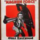 Original cinema poster "Magnum Force" Clint Eastwood 37x55cm 1973
