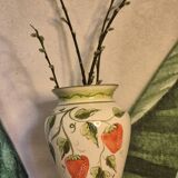 Vase fraises