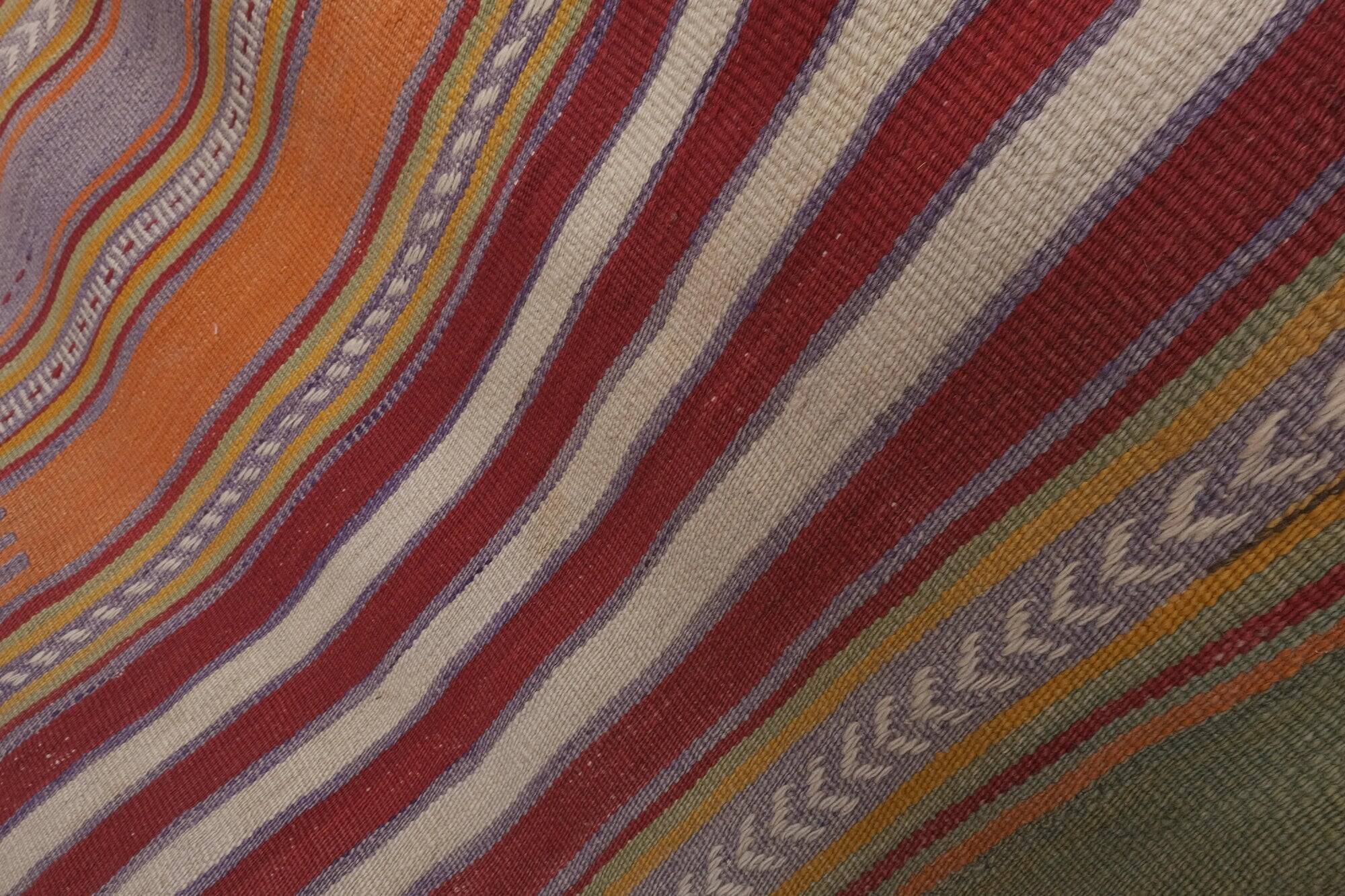 Vintage Turkish hallway rug 68x524 cm