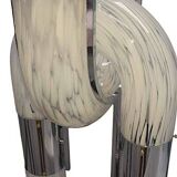 Murano Glass Chain Chandelier in Metal by Aldo Nason for Mazzega
