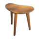 Tabouret tripode vintage en bois