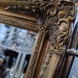 Old gilded mirror