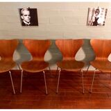 Set of 4 chairs Arne Jacobsen