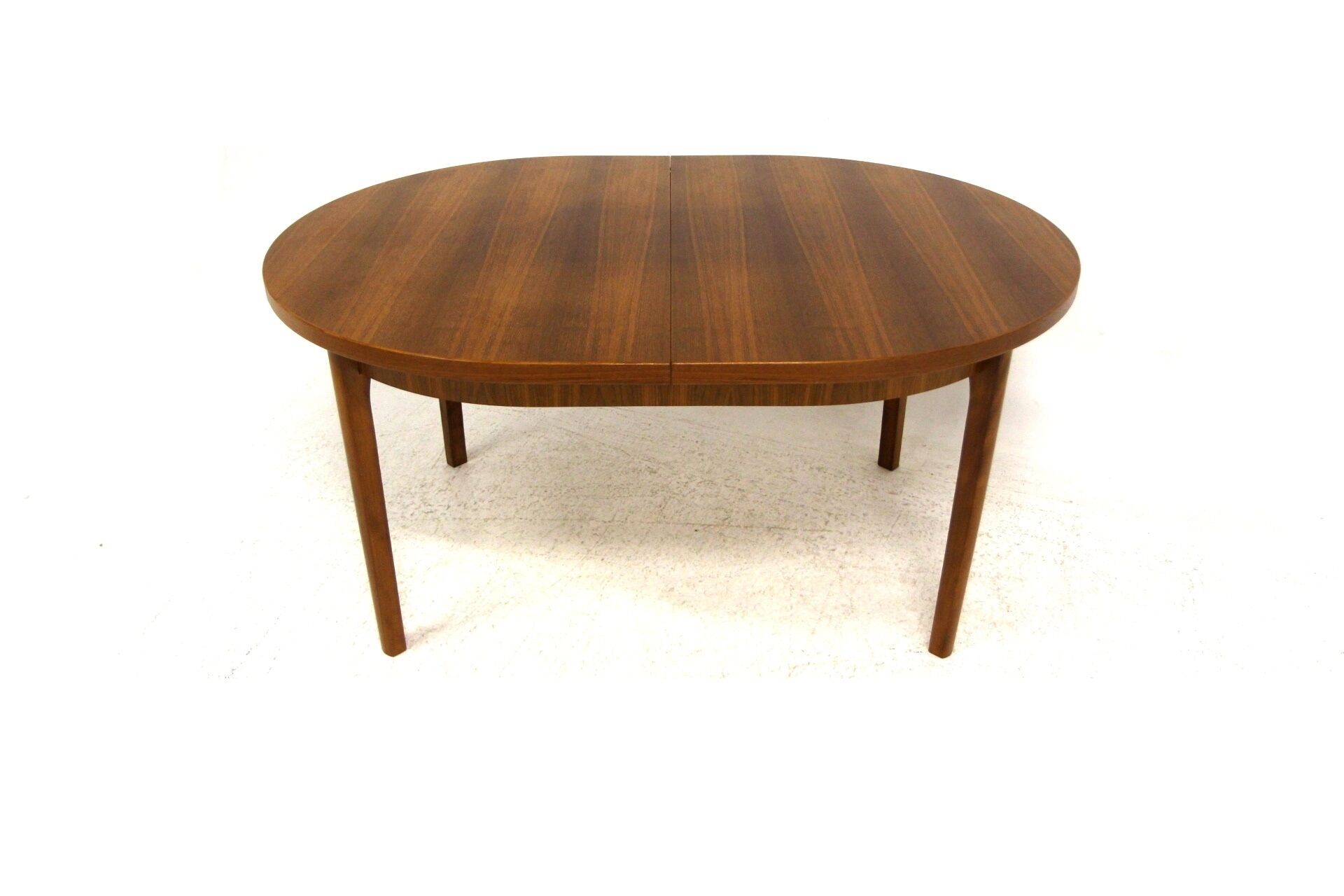 Scandinavian walnut dining table, Sweden, 1960