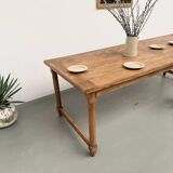 Table de ferme en hêtre XL