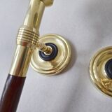 Pair of vintage wall lights Maison Lancel 1950