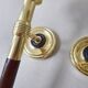Pair of vintage wall lights Maison Lancel 1950
