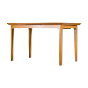 Table à manger extensible en teck, années 1960