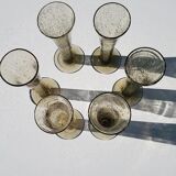 6 allain Guillot champagne flutes