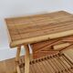 Vintage rattan bedside