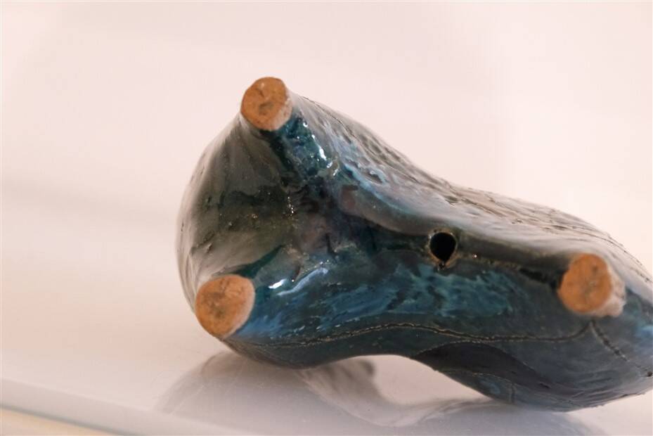 Stylized ceramic rooster by Aldo Londi for Bitossi
