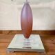 Selette table d’appoint design verre roche bobois