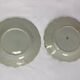Old pair plates Breton HR Quimper early nineteenth
