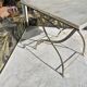 Ancienne table pliante