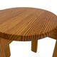 Mid century pinewood stool, 1960s minimalistic design
