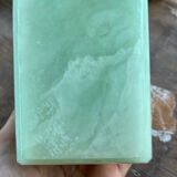 Rectangular hard stone box