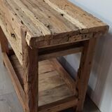 Small wooden console