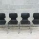 Lot de 4 chaises vintage et design Flottoto