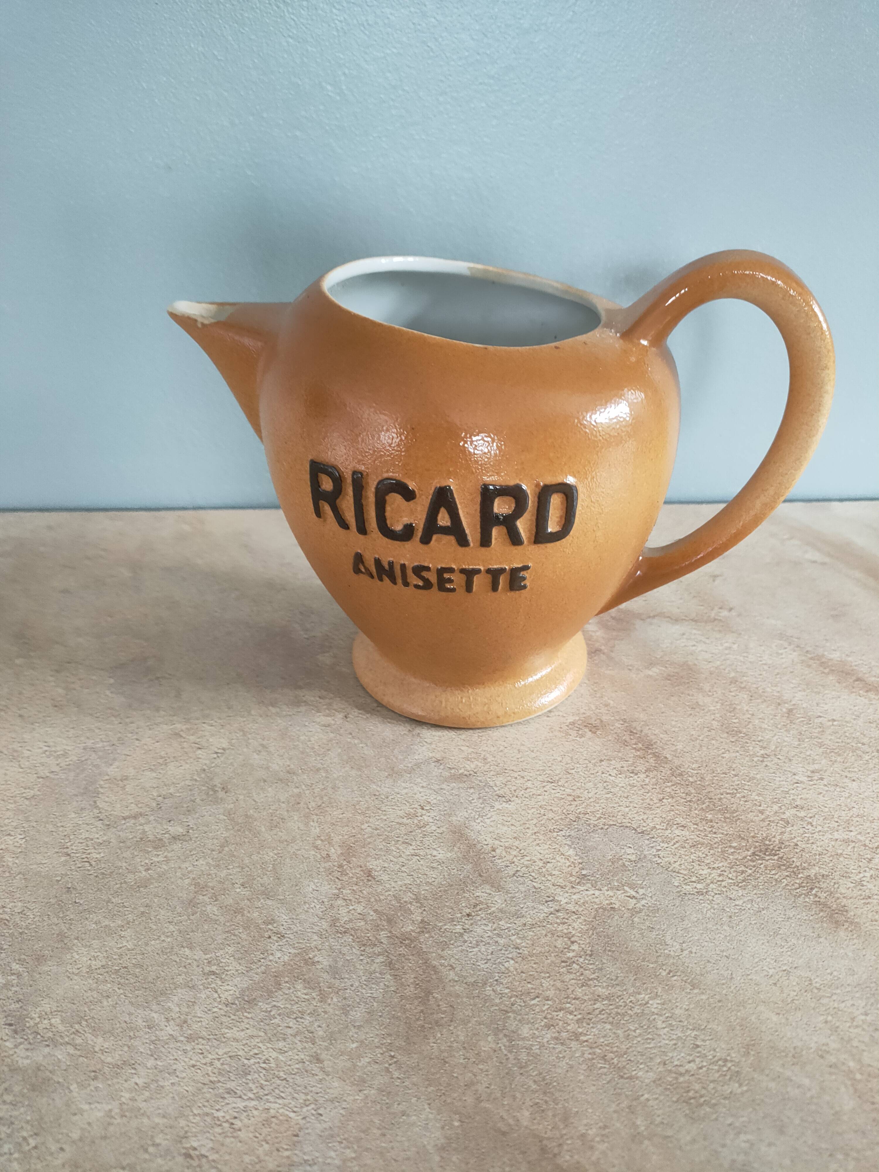 Pichet ricard anisette n° 830 1 litre