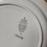 Set of 4 Senlis Luneville flat plates