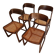 4 Baumann chairs model Bémol