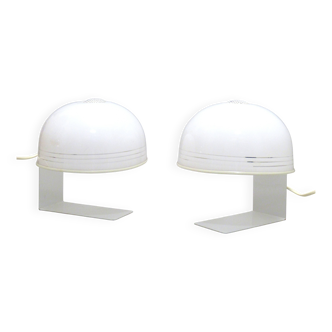 Pair of Mollin lamps, Italy, 1980s