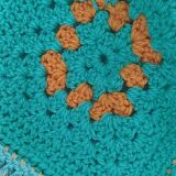 Crochet plaid, Granny squares