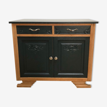 Art Deco oak buffet