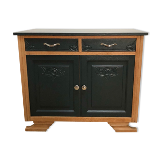 Art Deco oak buffet