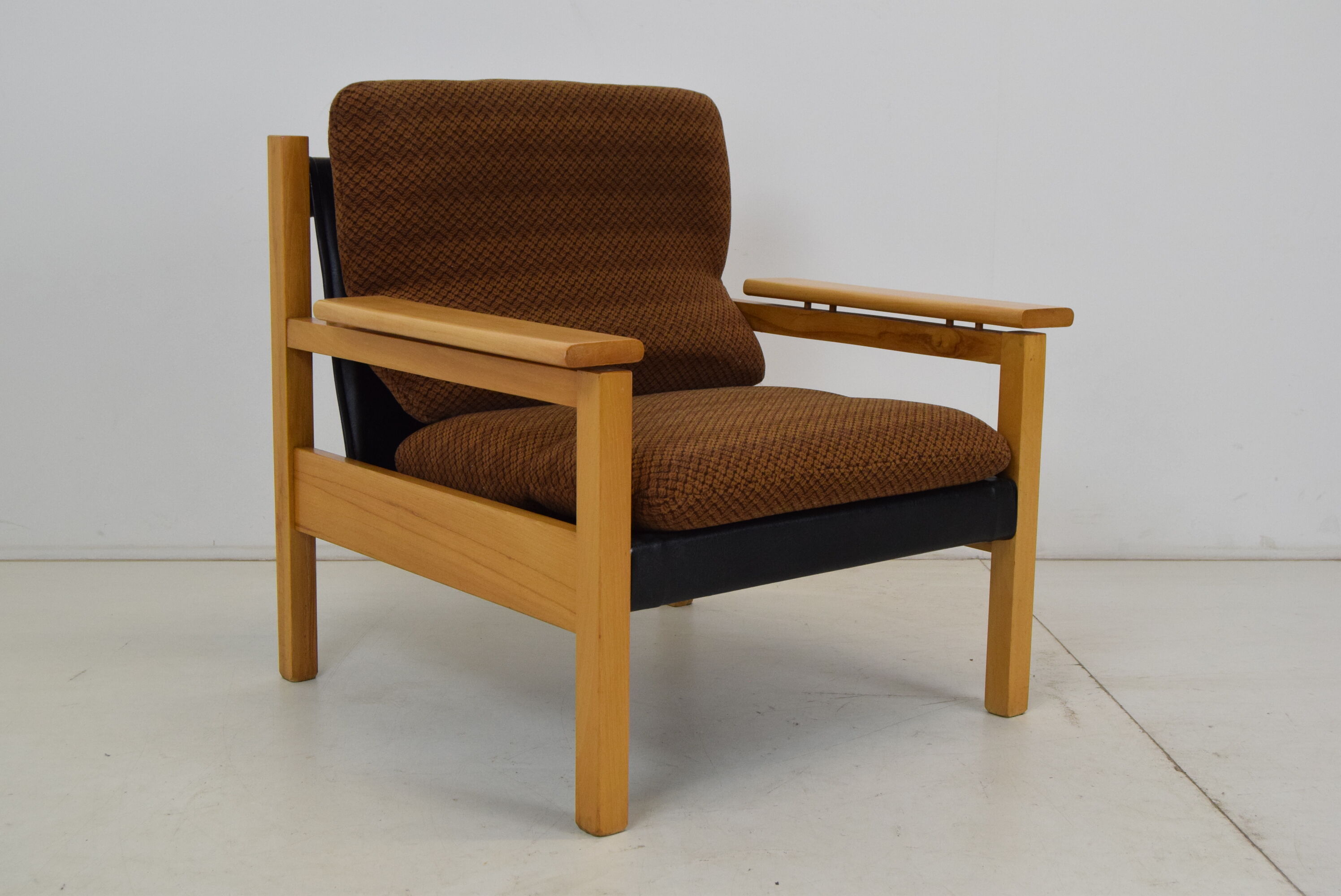 Mid-century Design Armchair,Czechoslovakia,1970's.