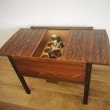 Scandinavian rosewood bar table