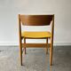 Set of 4 Edmund Homa GFM Polish Mid Century Teak Dining Chairs 1960s