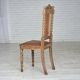 1930s, set of 4 Danish dining chairs, carved oak wood, furniture leather.