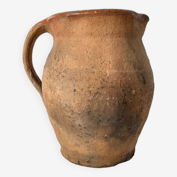 Old pitcher, terracotta jug